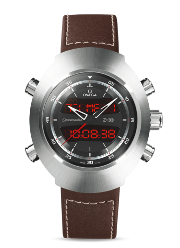 Omega Spacemaster Z-33 Titanium / Black / Leather
